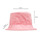 HEAD GEAR BASIC PINK BUCKET HAT