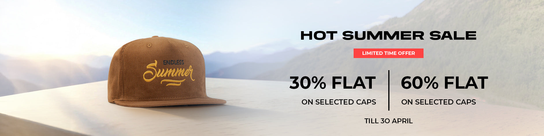 HOT SUMMER SALE banner