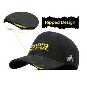 HEAD GEAR RADIO ACTIVE RIPPED CAP