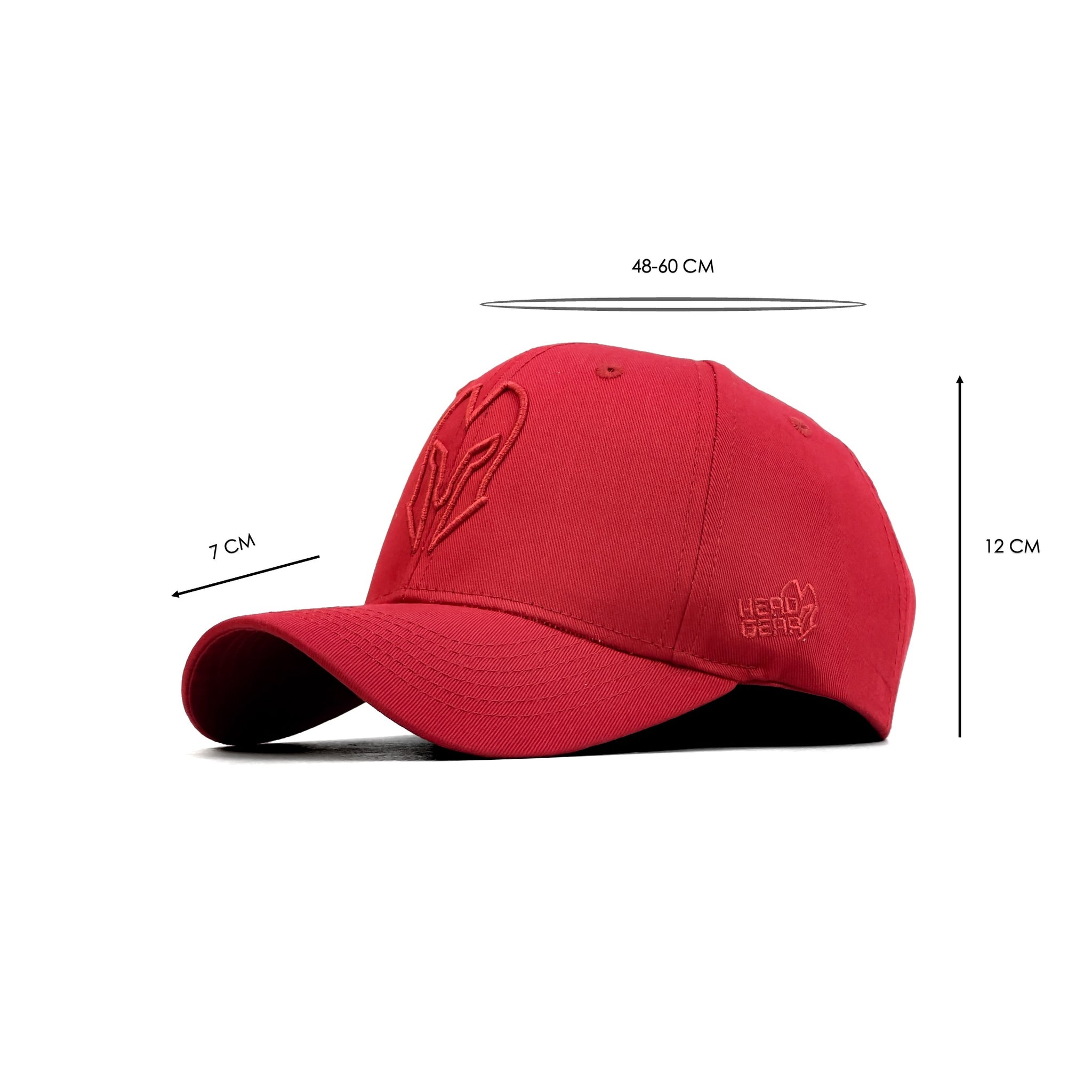 HEAD GEAR SUPER TWILL RED CAP