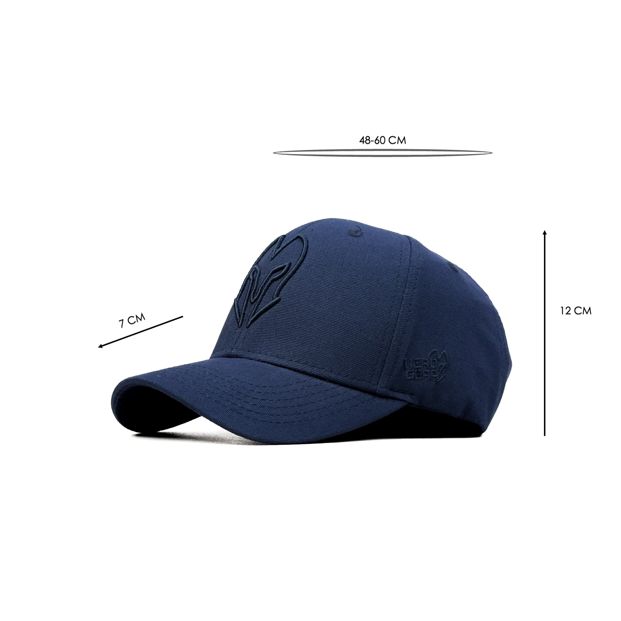 HEAD GEAR NAVY BLUE SUPER CANVAS CAP