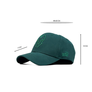 HEAD GEAR SUPER TWILL BOTTLE GREEN CAP