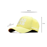 HEAD GEAR LIGHT YELLOW COLLEGE CAP