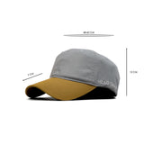 HEAD GEAR GREY BROWN DUAL TONE CAP