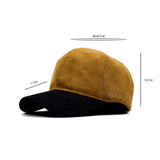 HEAD GEAR BROWN BLACK DUAL TONE CORD CAP