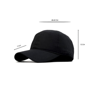 HEAD GEAR BASIC BLACK CAP