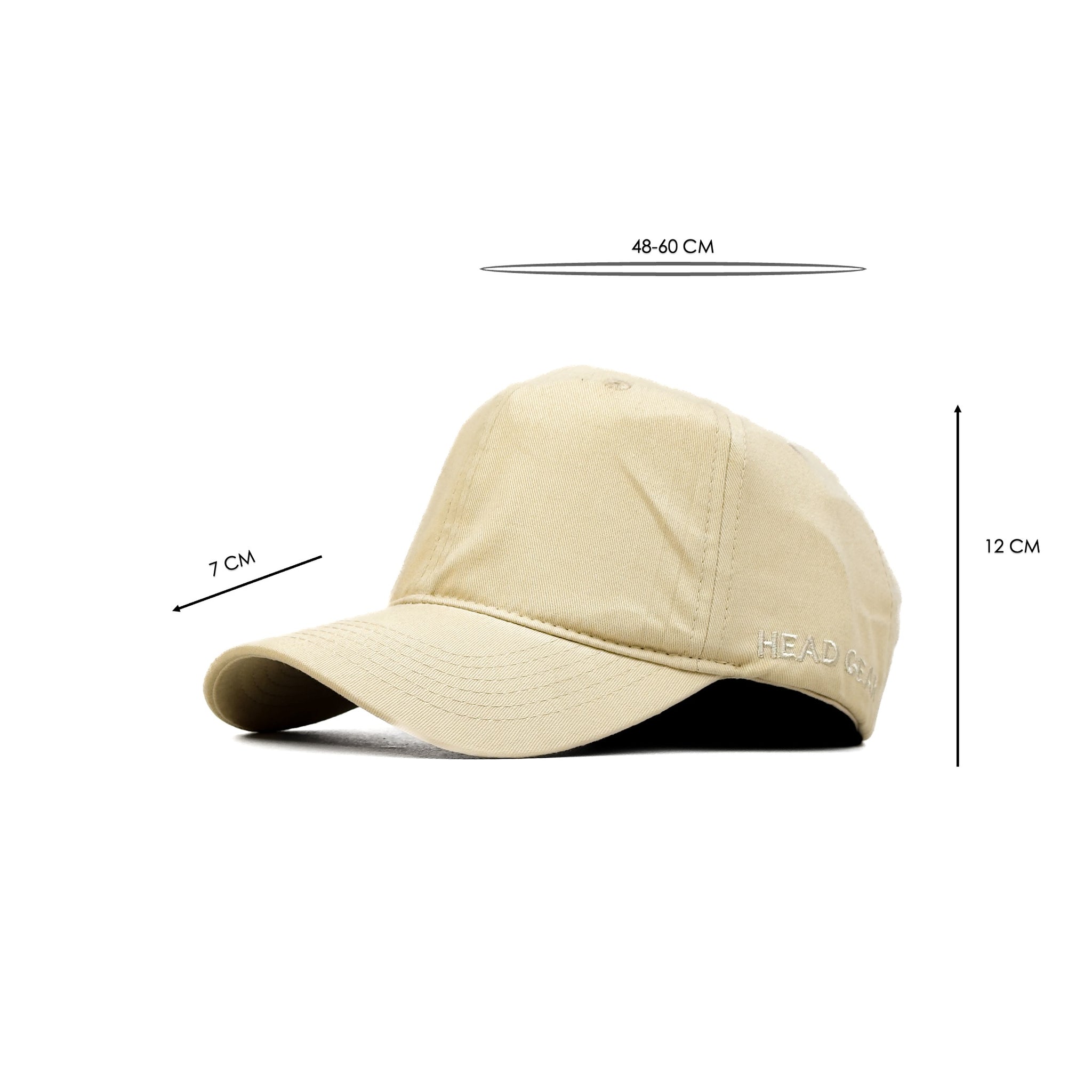 HEAD GEAR OFF WHITE SOLID CAP