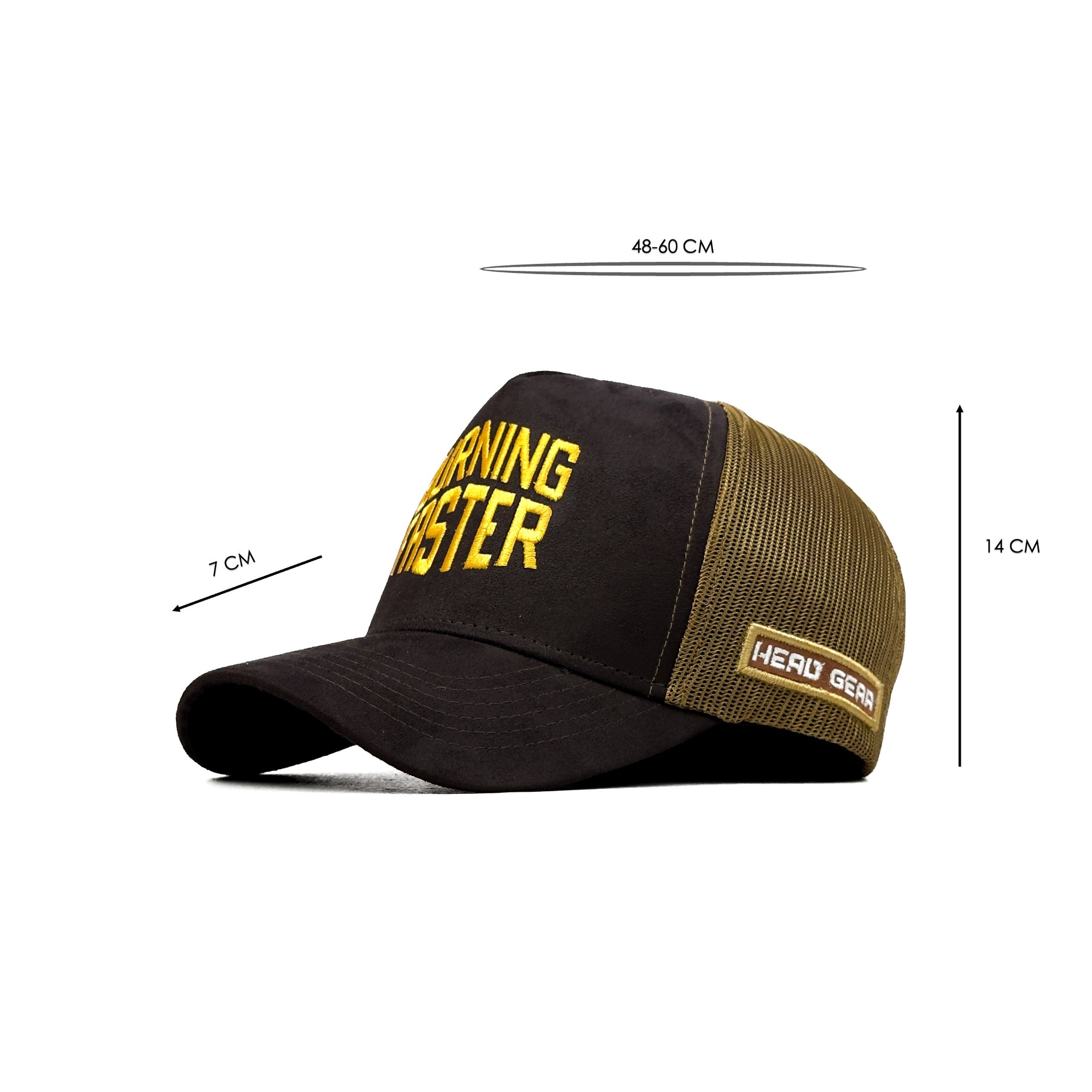 HEAD GEAR BURNING FASTER TRUCKER CAP