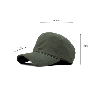 HEAD GEAR OLIVE SOLID CAP