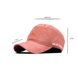 HEAD GEAR LIGHT PINK SUEDE CAP