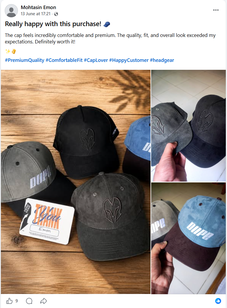 Customer Review Screenshot
