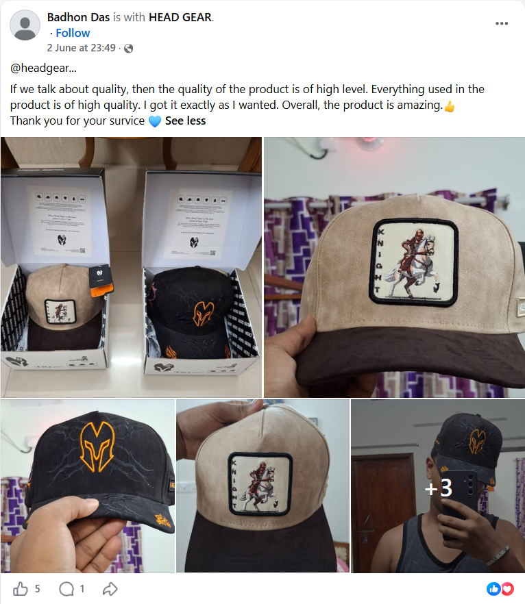 Customer Review Screenshot