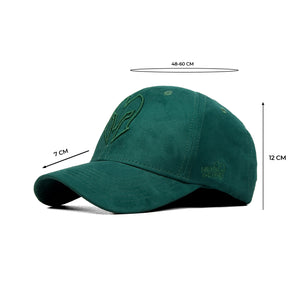 HEAD GEAR CASTLETON GREEN SUPER SUEDE CAP