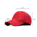 HEAD GEAR RED SUPER SUEDE SANDWICH CAP