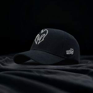 HEAD GEAR SILVER BLACK SUEDE CORD LIMITED EDITION CAP