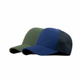 2 PCS COMBO OF SOLID NAVY BLUE AND GREEN TRUCKER CAP