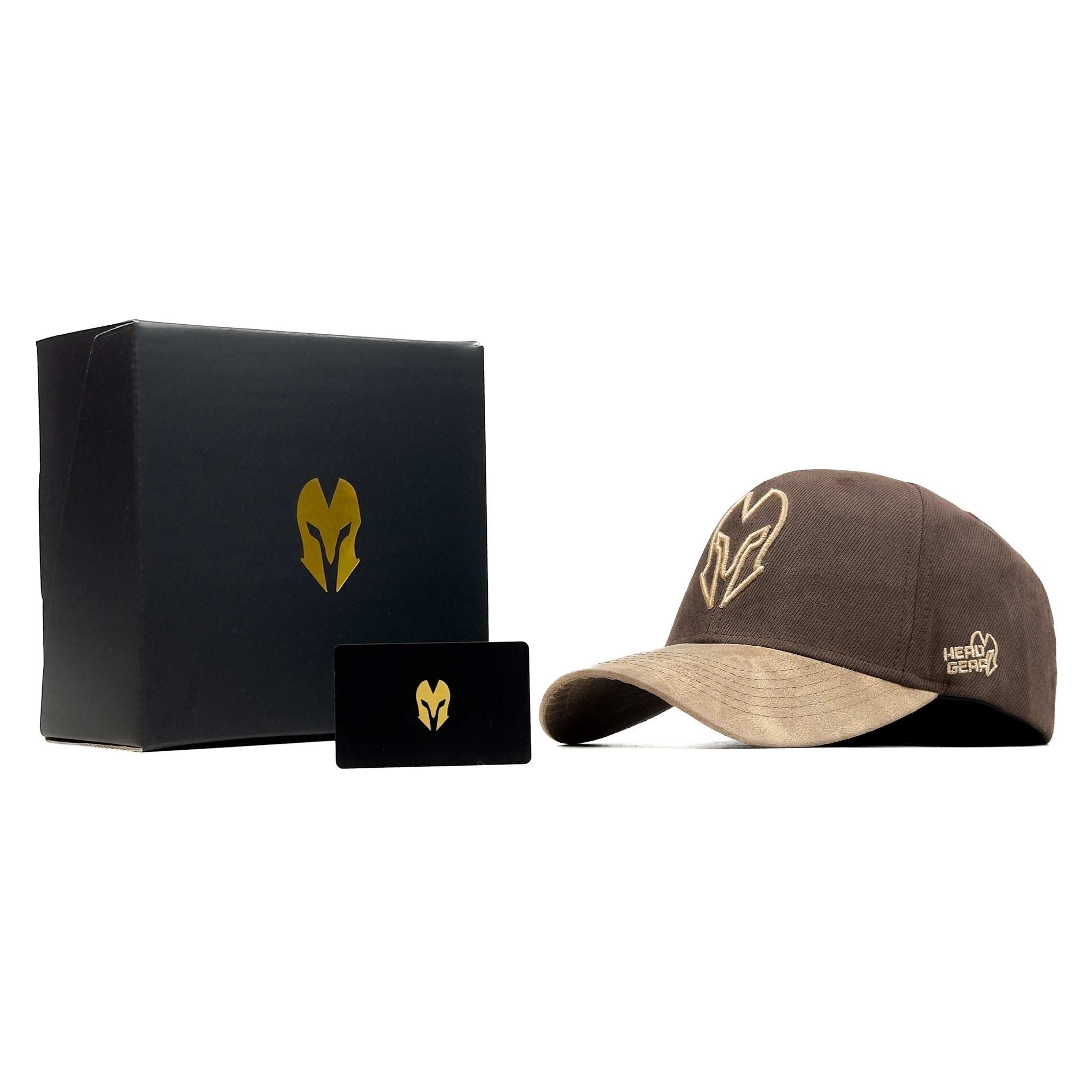 HEAD GEAR ELITE FUSION BROWN SUEDE TWILL LIMITED EDITION CAP