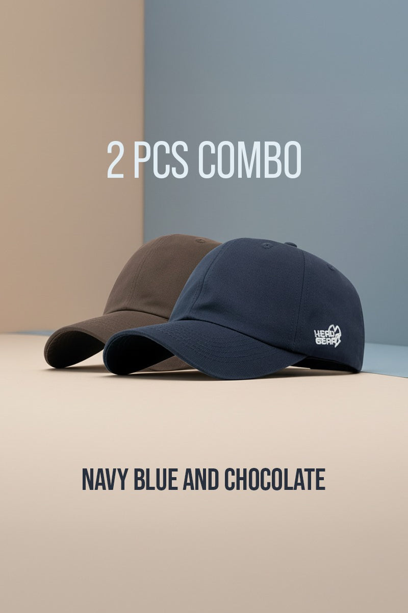 2 PCS COMBO OF NAVY BLUE AND CHOCOLATE