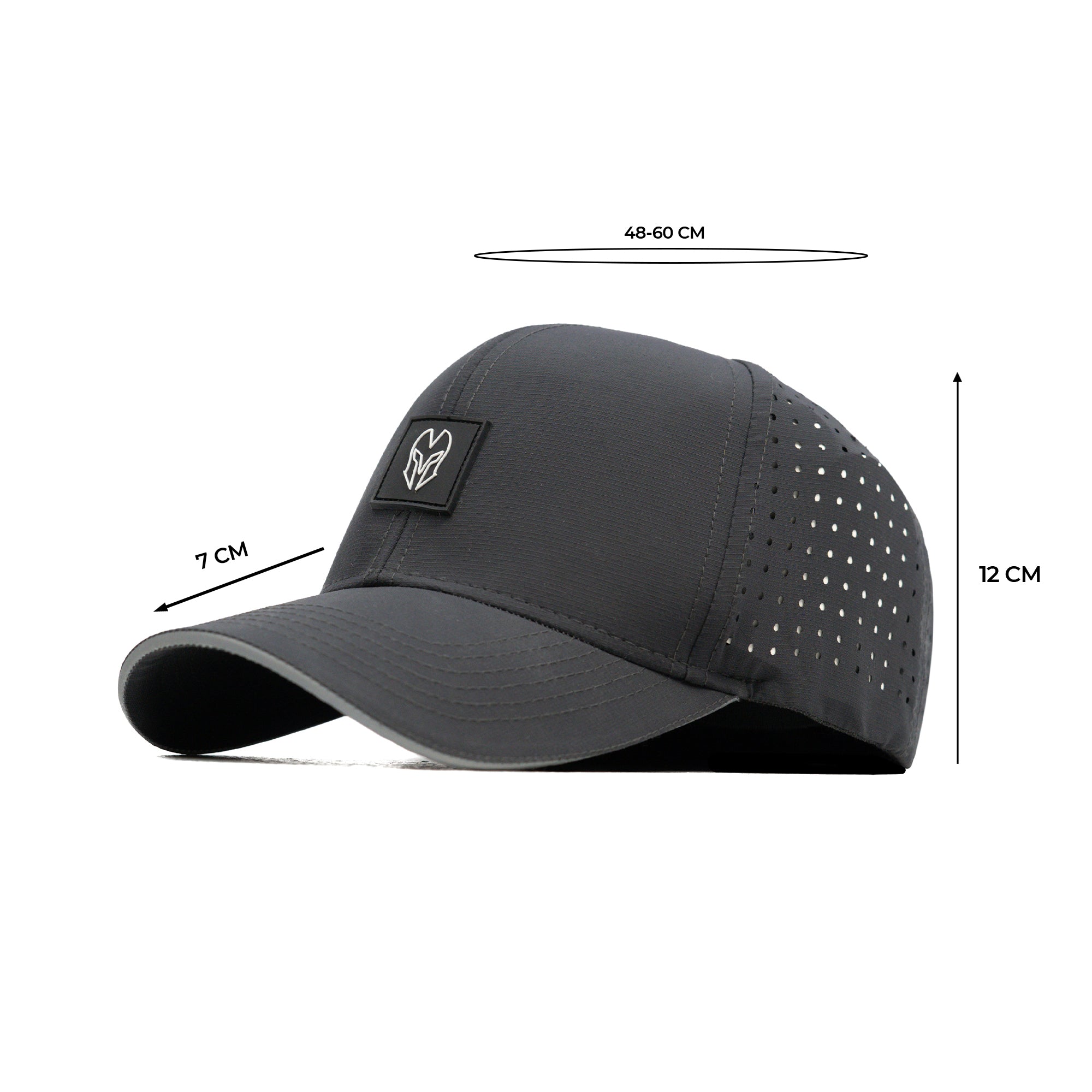 HEAD GEAR DARK GREY ACTI FLEX CAP