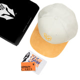 HEAD GEAR LOGO OFF-WHITE FLAT VISOR CAP