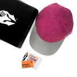 HEAD GEAR PINK GREY DUAL TONE STRUCTURED CAP