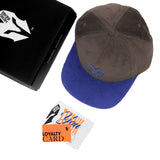HEAD GEAR LOGO CHOCOLATE CORD FLAT VISOR CAP