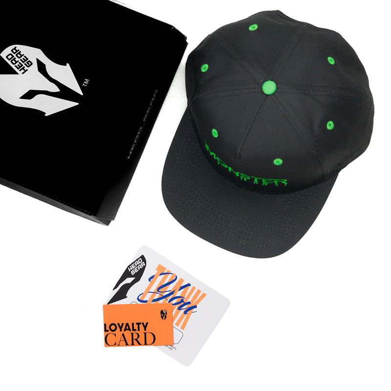 HEAD GEAR MONSTER FLAT VISOR CAP