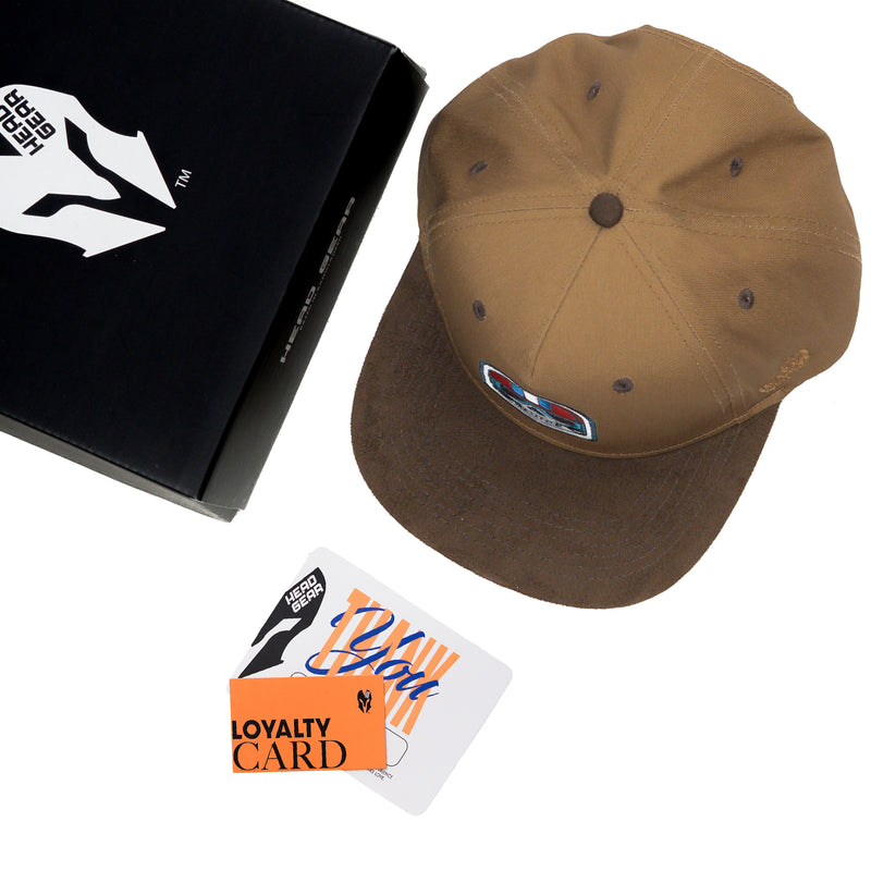 HEAD GEAR SKULL FLAT VISOR CAP