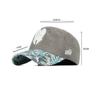 HEAD GEAR GREY REDEFINED SUEDE CAP