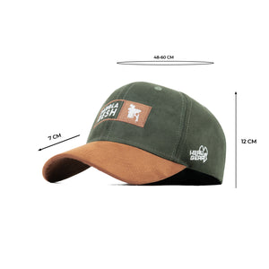 HEAD GEAR BANGLADESH GREEN BROWN CAP