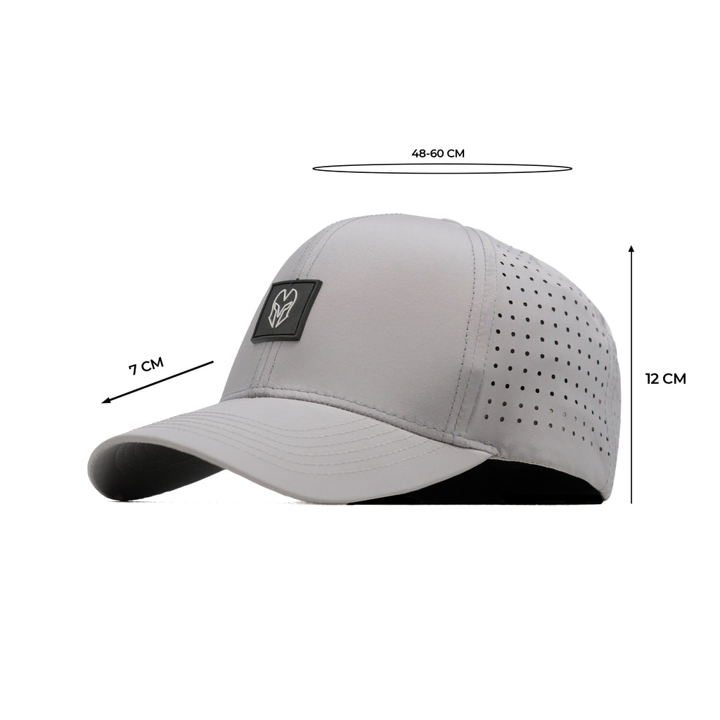 HEAD GEAR GREY ACTI FLEX CAP