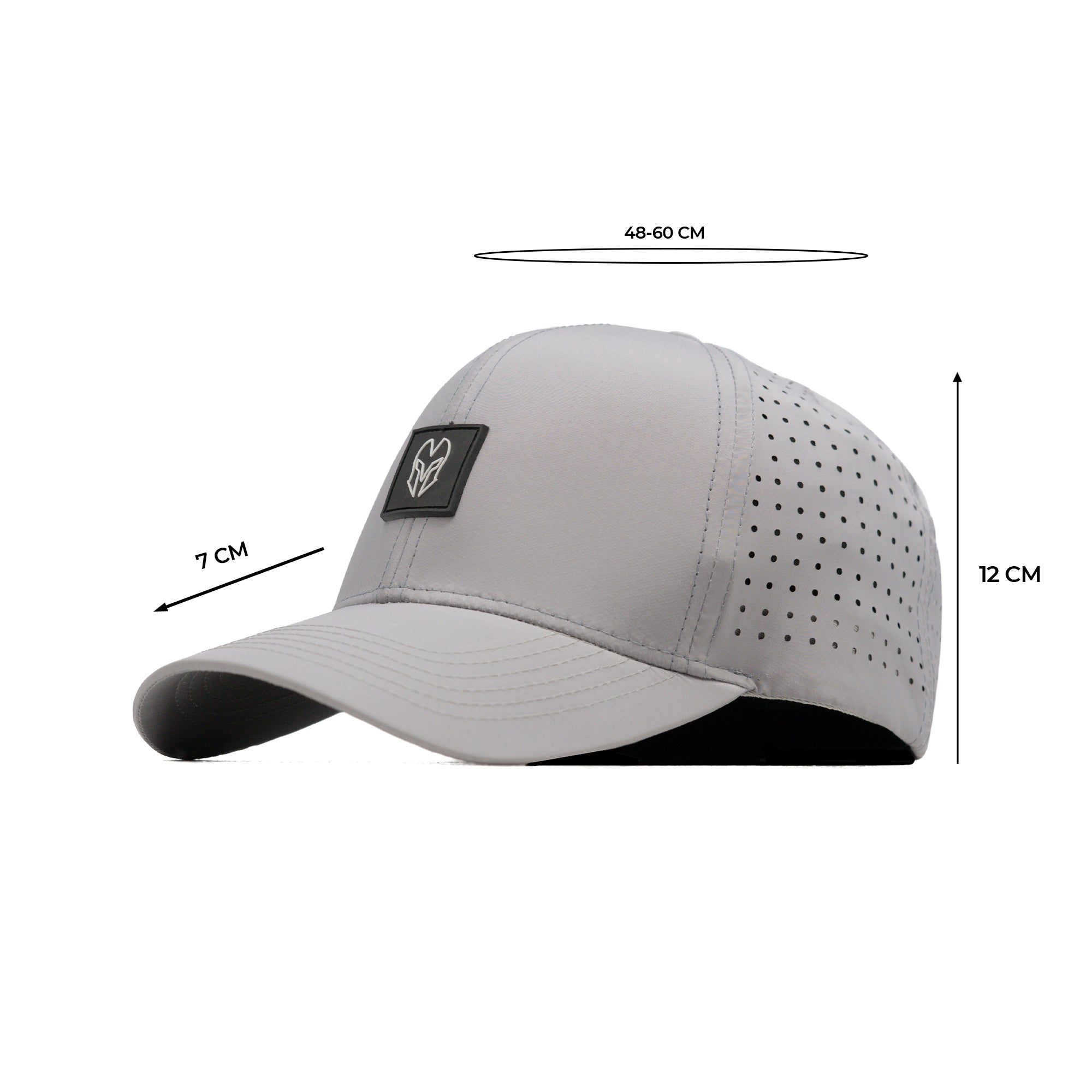 HEAD GEAR GREY ACTI FLEX CAP