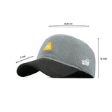 HEAD GEAR CAUTION WASHED DENIM CAP