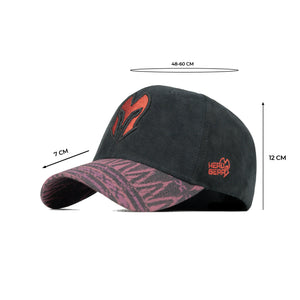 HEAD GEAR BLACK REDEFINED SUEDE CAP