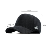 HEAD GEAR BLACK CORDUROY STRUCTURED CAP