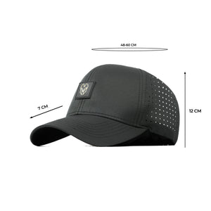 HEAD GEAR BLACK ACTI FLEX CAP
