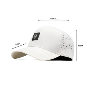 HEAD GEAR WHITE ACTI FLEX CAP