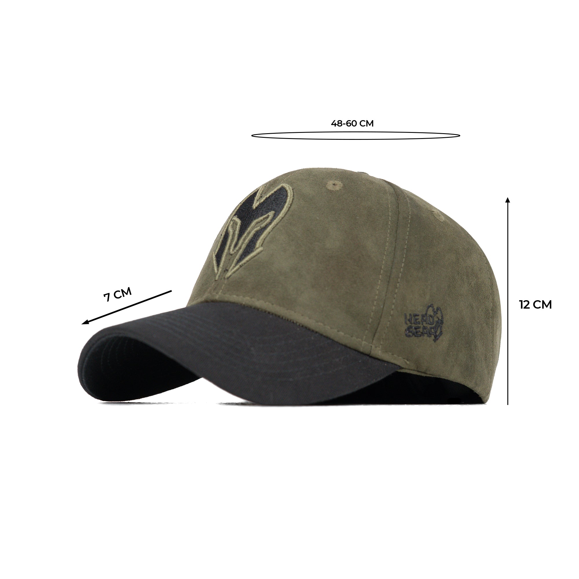 HEAD GEAR GREEN REDEFINED SUEDE CAP