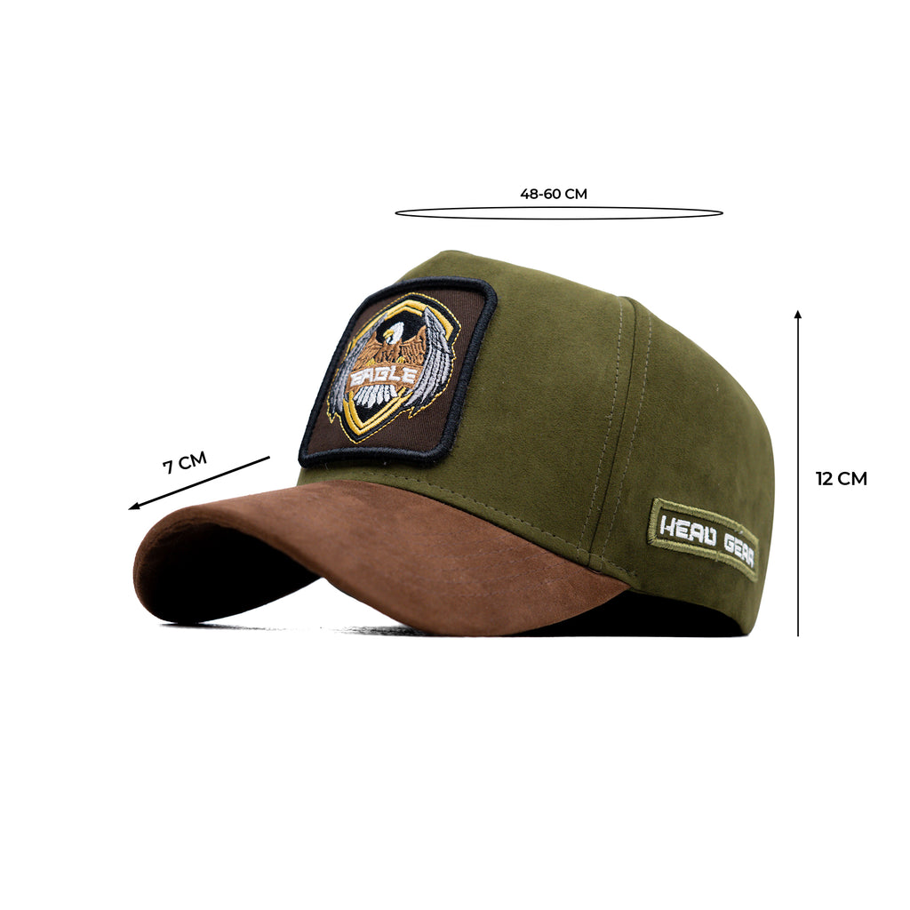 HEAD GEAR EAGLE 3D PATCH PREMIUM HIGH CROWN CAP