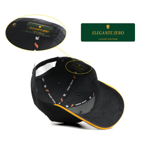 HEAD GEAR ELEGANTE ZERO BLACK CAP (NO LOGO)