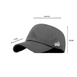 HEAD GEAR SOLID GREY CAP