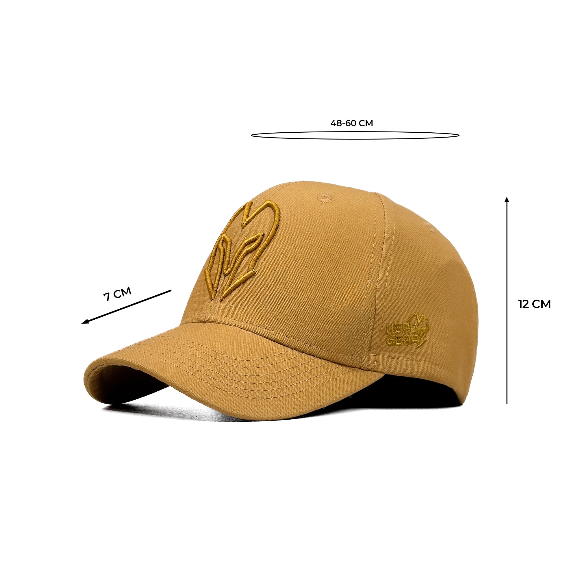 HEAD GEAR BROWN SUPER TWILL CAP