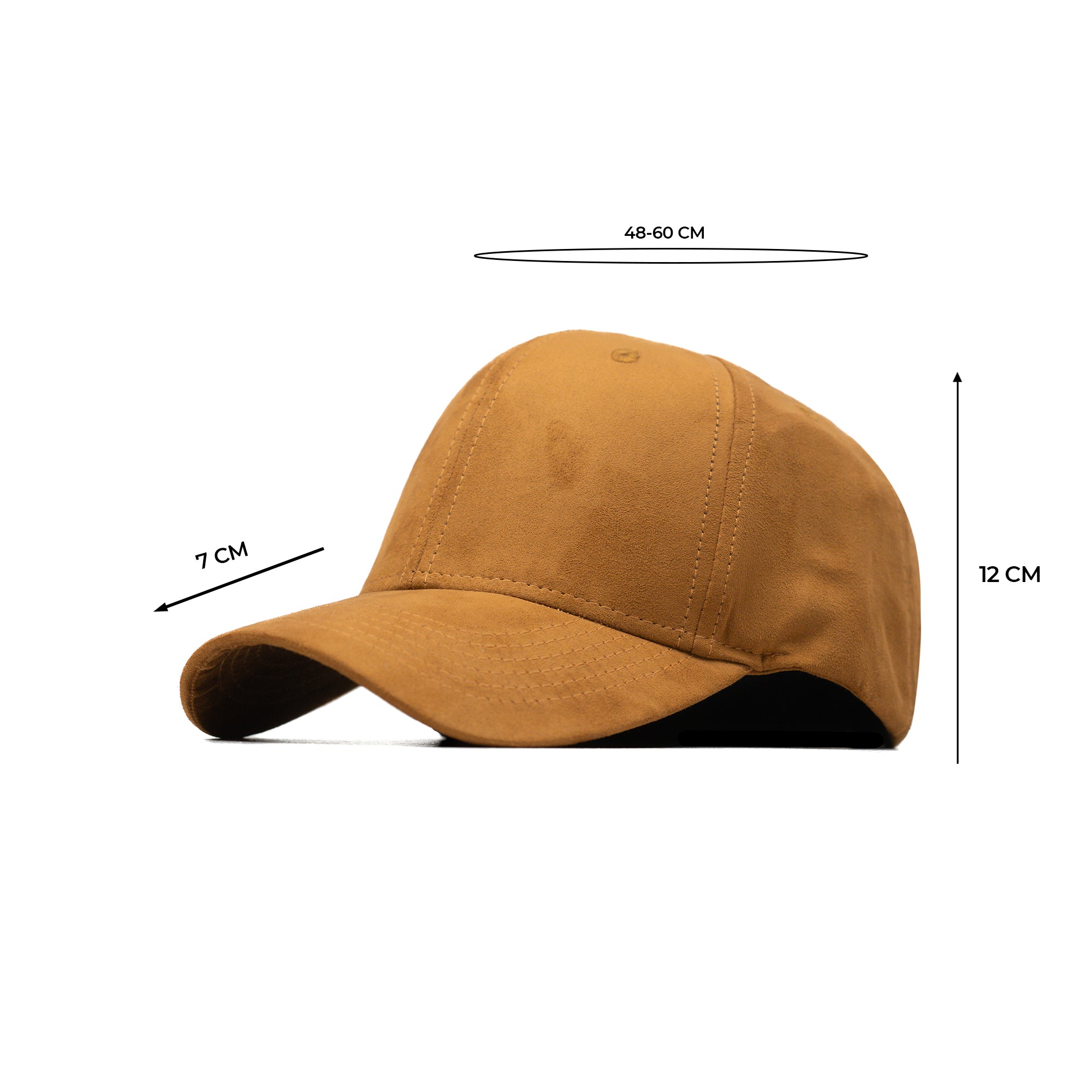 HEAD GEAR ELEGANTE ZERO BROWN CAP (NO LOGO)