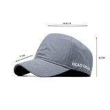HEAD GEAR BASIC GRAY CAP