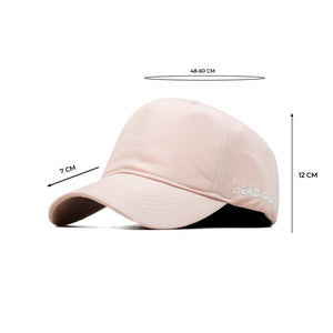 HEAD GEAR BASIC BABY PINK CAP