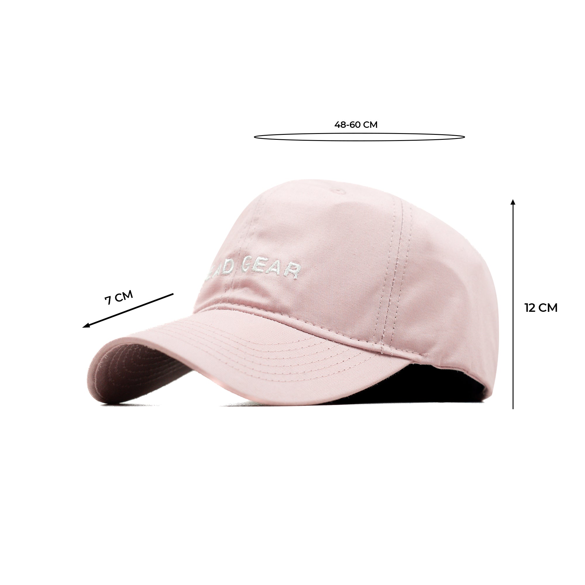 HEAD GEAR BABY PINK PASTEL PULSE CAP