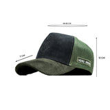 HEAD GEAR BLACK AND OLIVE DUAL TONE TRUCKER CAP