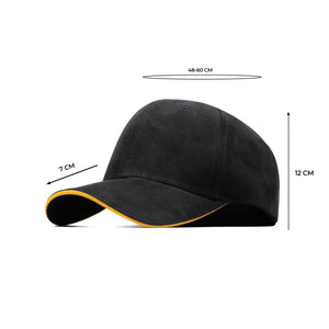 HEAD GEAR ELEGANTE ZERO BLACK CAP (NO LOGO)