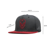 HEAD GEAR LOGO GREY FLAT VISOR CAP