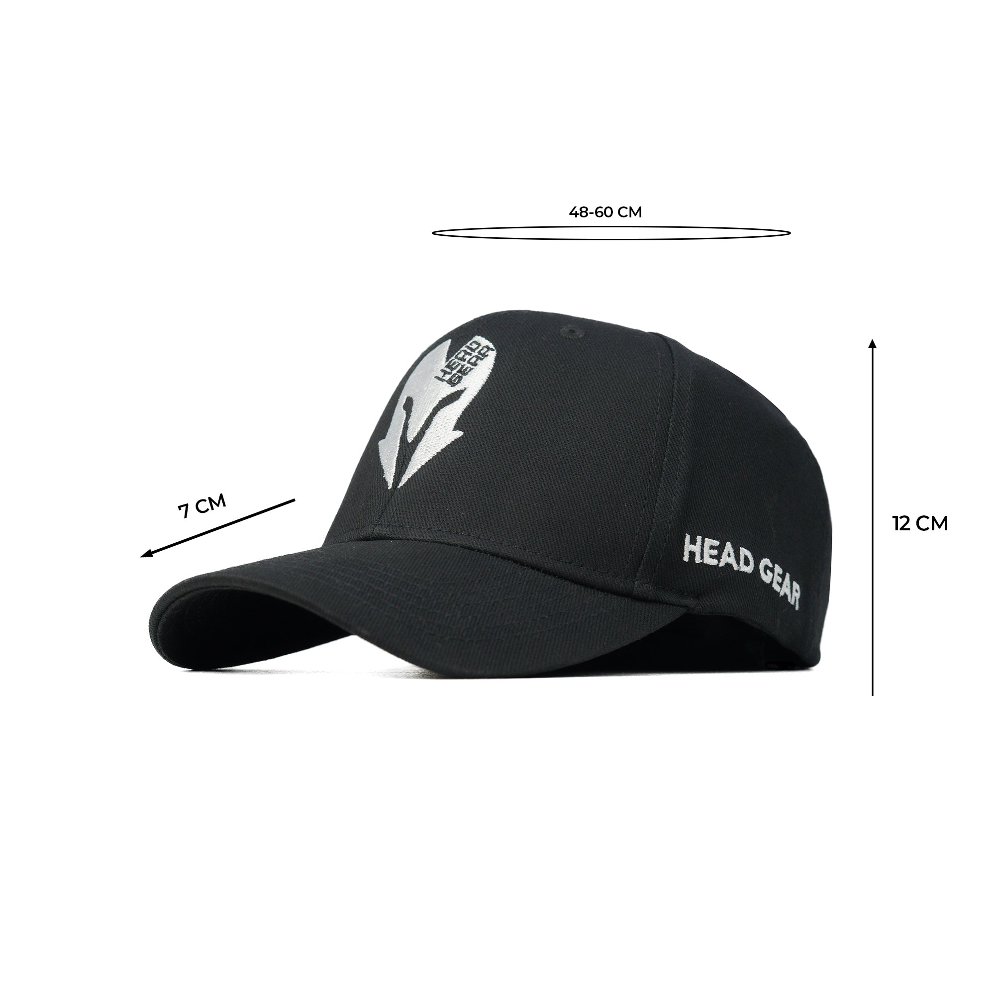 HEAD GEAR OFFICIAL BLACK CAP